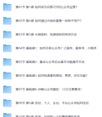 零基础入门公众号