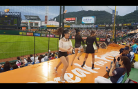 韩国啦啦队小姐姐热舞