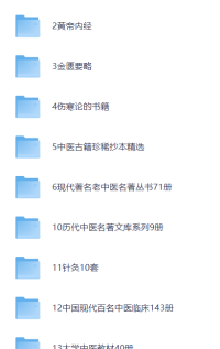 392中医电子书书单（超2000册）